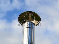 rain cowl, cap for chimney, top of chimney