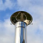 rain cowl, cap for chimney, top of chimney