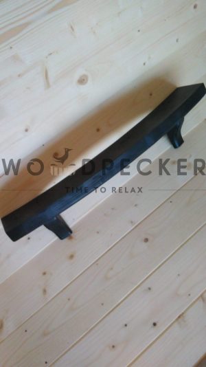 wooden side table, mini bar for ho tub