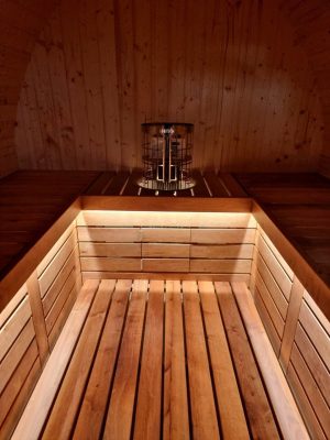 Leaf shape sauna - Image 5