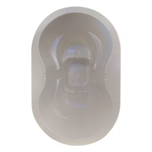 Onsen oval shaped hot tub, for 2 persons