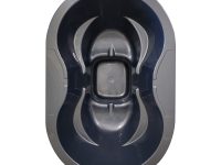 Onsen oval shaped hot tub, for 2 persons